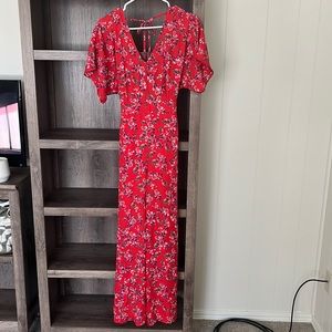 Floral jumpsuit